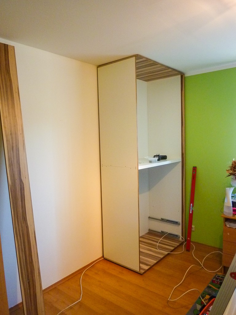 Vestavěná skříň - realizace 4